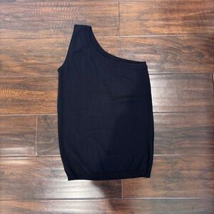 Muche & Muchette Black One Shoulder Top